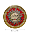 Lord Sun in Mata ni pachedi by Dilip Chitara