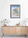The Warrior: Thangka Painting by Krishna Tashi Palmo