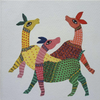 Whispers of Kinship: The Intricate Display of Colourful Deer Families - buy now!