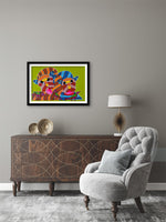Bagh: Gond Art by Venkat Shyam Painting For Sale