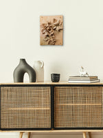 Blossoming Buds and A Bird in Terracotta by Dolon Kundu for sale