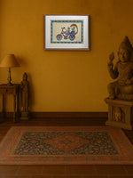 Cycle Rikshaw In Pithora art by Chanchal Soni for Sale