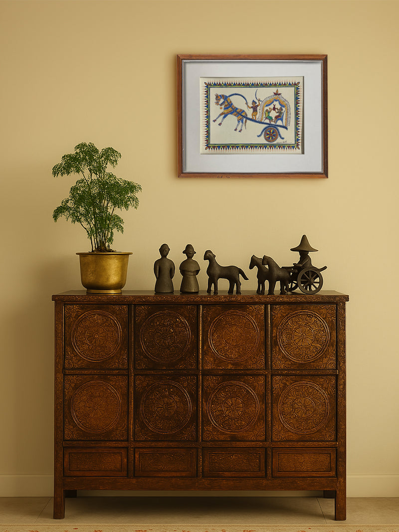 Order The Rural Life In Pithora art by Chanchal Soni