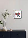 Peacock in Gond by Kailash Pradhan painting