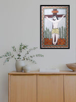 Buy Crucifixion of Jesus in Madhubani painting by Priti Karn