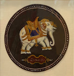  A Majestic Elephant's Journey Mysore painting by Hemalatha B