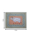 Purchase Majestic Cow in Pichwai by Shehzaad Ali Sherani