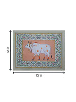 Purchase Majestic Cow in Pichwai by Shehzaad Ali Sherani