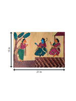 Tree of Life in Blue: Mata Ni Pachedi Painting by Chandrakant Bhulabhai