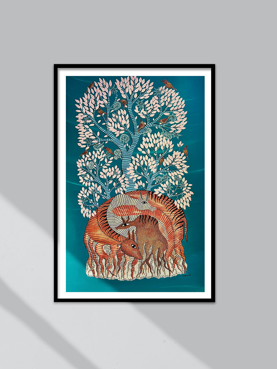 Shop Vibrant Whispers of the Forest in Gond