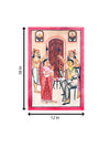 Aristocratic Babu and Biwi In Kalighat by Hasir Chitrakar