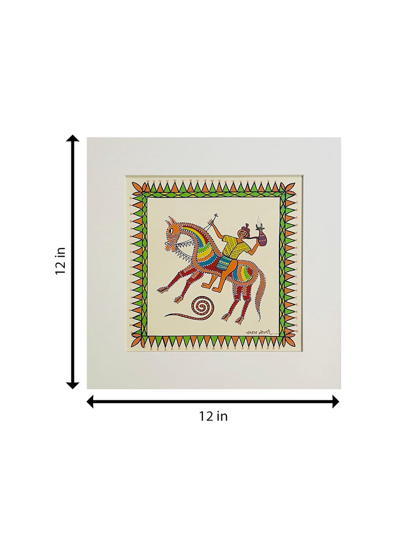 Baba Ganeh in Pithora Art by Chanchal Soni for Sale