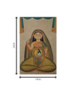 Bangla Devi with Rabindranath Tagore In Kalighat by Anwar Chitrakar