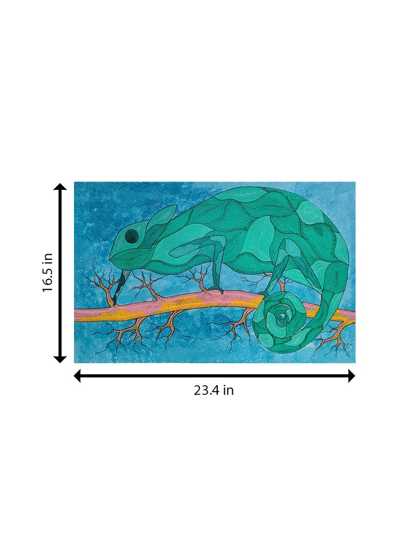 Purchase Chameleons In Gond by Sandeep dhurve