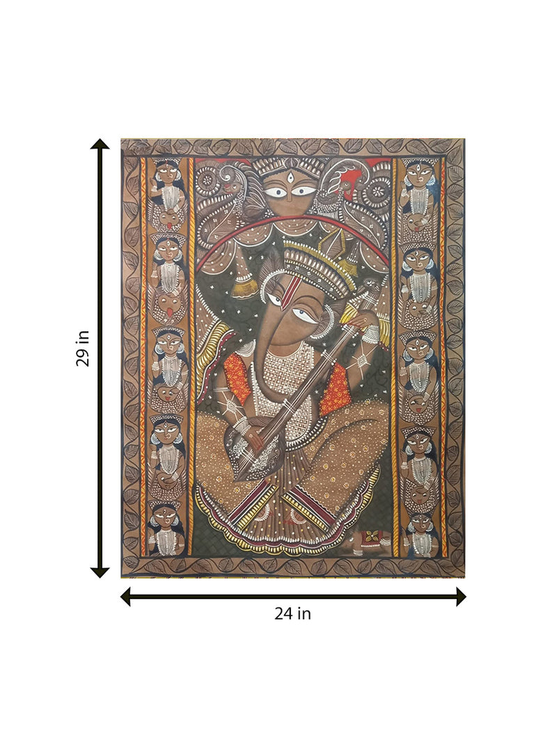 Purchase Goddess Durga and Lord Ganesha in Kalighat by Sonali Chitrakar