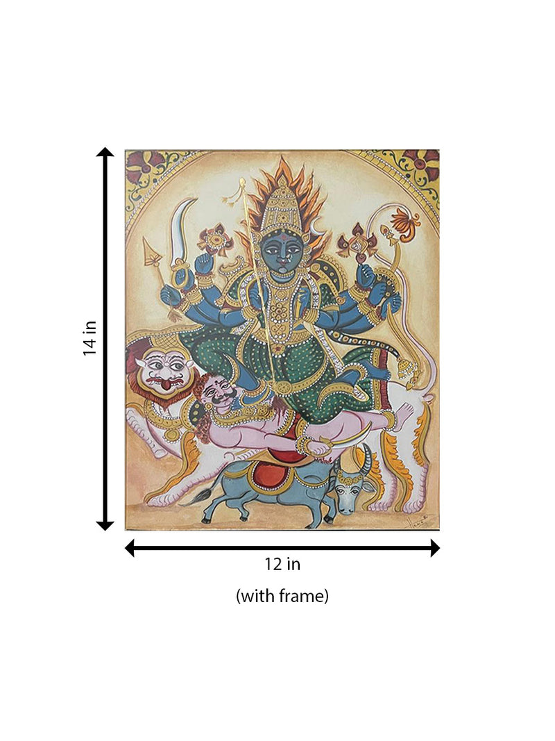 Goddess Durga as Mahishasura Mardini In Mysore by Hemalatha B Online For Sale
