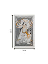 Infinite Valour: Goddess Kali's Triumph over Mahishasura Khalighat Painting by Sonali Chitrakar For Sale
