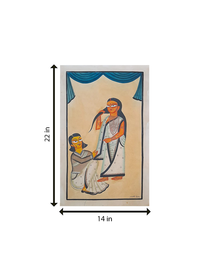 Intimate Bonds: Devoted Adornments in Kalighat by Sonali Chitrakar