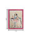 King Riding a Horse In Kalighat by Manoranjan Chitrakar