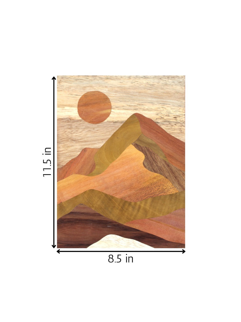 Landscape In Mysore Rosewood Inlay for sale