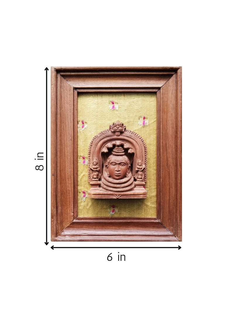 Mahalingeshwara swamy in Miniature Kadam Wood Carving for sale