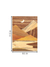 Moon & Mountains in Mysore Wood Inlay for sale