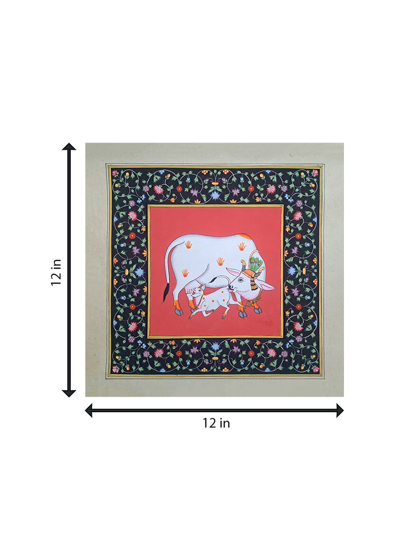 Motherhood in Pichwai by Shehzaad Ali Sherani for Sale