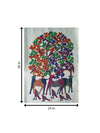 Nature in Harmony in Gond by Braj Bhooshan Dhurwey for Sale