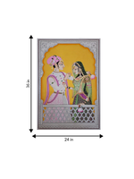 Shop Radha- Krishna in Pichwai by Shehzaad Ali Sherani