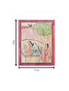 Rishi Gautam With Ahilya and Indra In Kalighat by Manoranjan Chitrakar for Sale