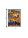 Sacred Cow Painting in Pichwai by Shehzaad Ali Sherani for Sale