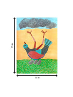 Safeguarding Nature's Fury in Gond by Kailash Pradhan for  Sale