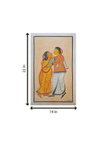 Shades of Love: Vibrant Embrace by Sonali Chitrakar for Sale