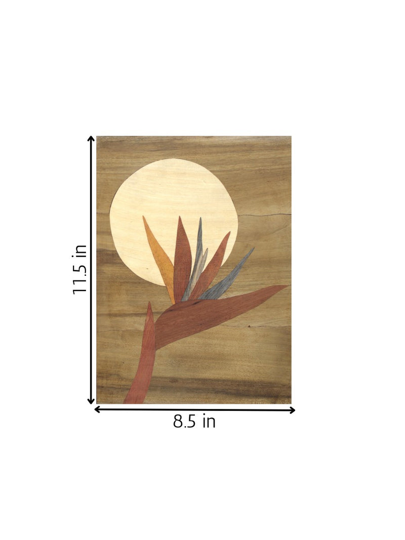Sun and Blossom in Mysore Wood Inlay for sale