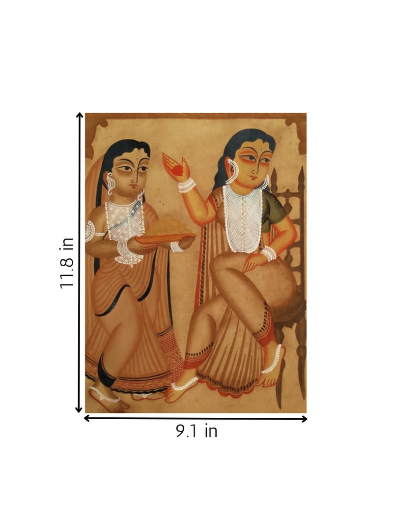 The Art of Hosting:Kalighat Art for sale
