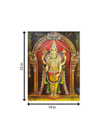 The Celestial Lord Venkateswara in Oleograph by K.S. Siddalinya Swamy 