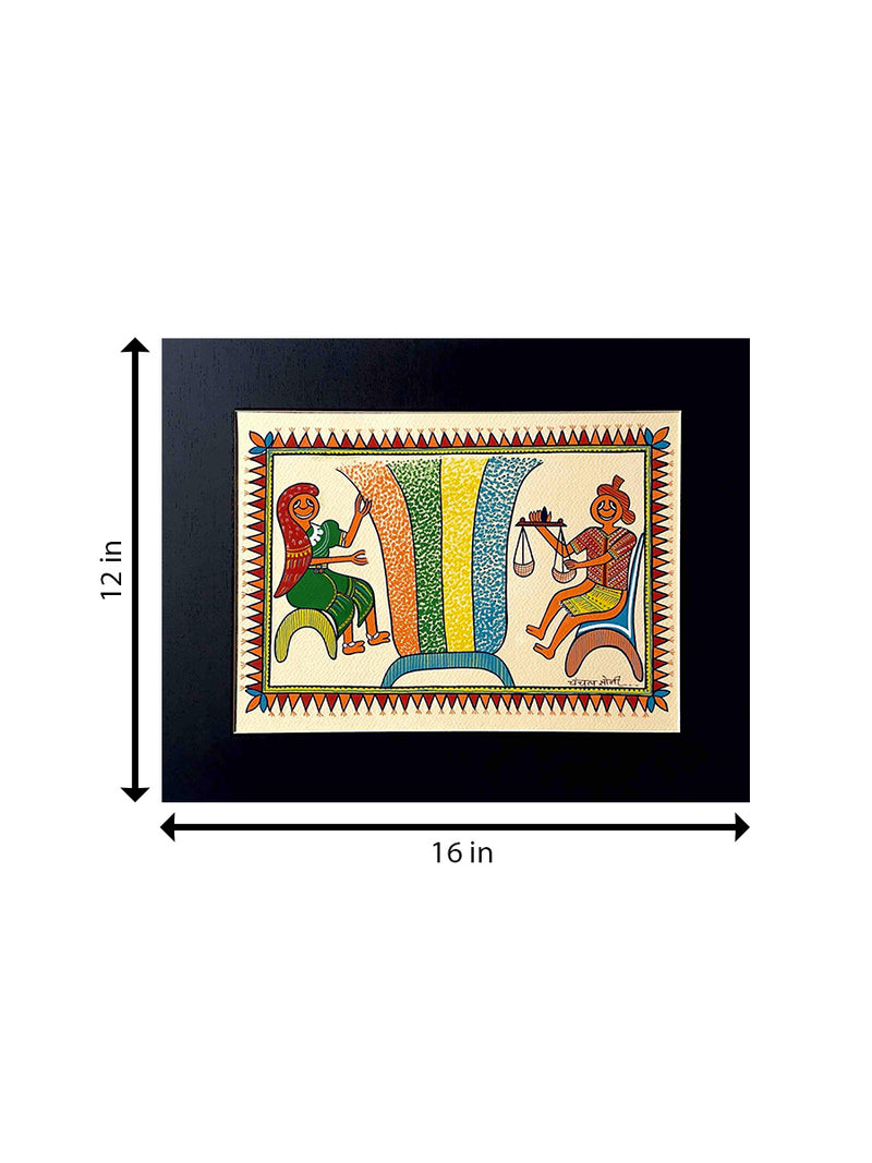 The Harvest Tradition: Exchanging Grains in Pithora Art by Chanchal Soni