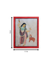 Women playing Sheep in Kalighat by Manoranjan Chitrakar for Sale