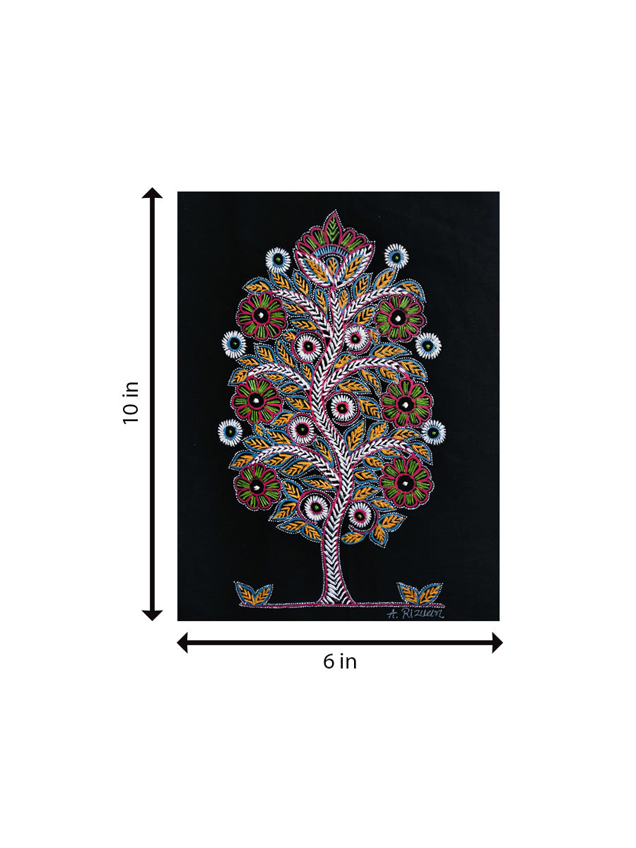 Simple Rogan Art Rogan Art Traditional Painting – Order Tree Design Masterpiece