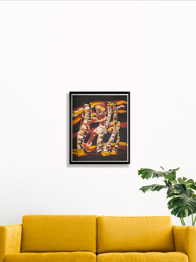 Goud Batik Painting for Sale