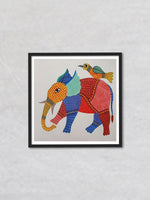buy Animals Gond Painting by Kailash Pradhan