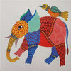 Animals Gond Painting by Kailash Pradhan for sale