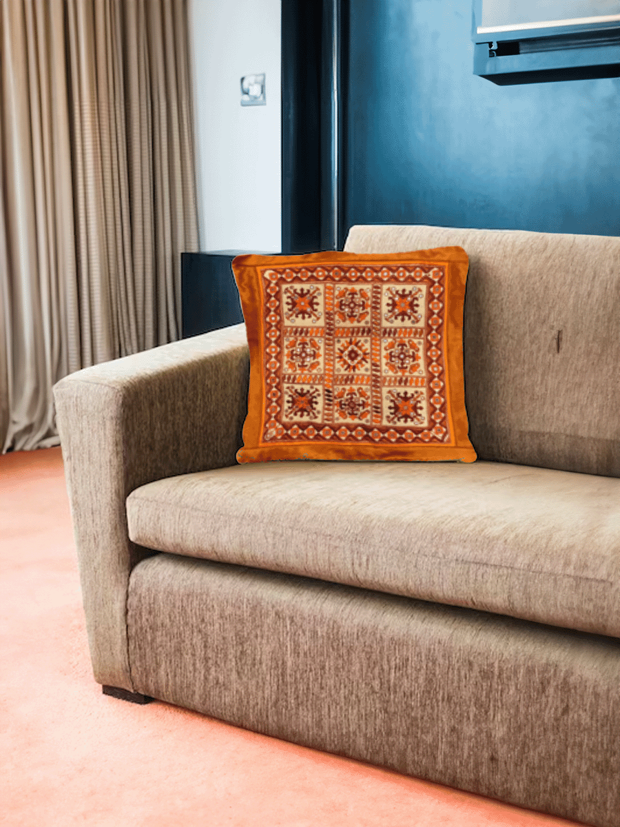 Buy Kutch Embroidery Cushion Cover