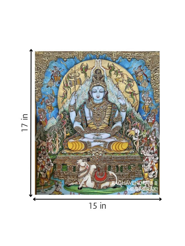 Lord Shiva Mysore by Raghavendra B B