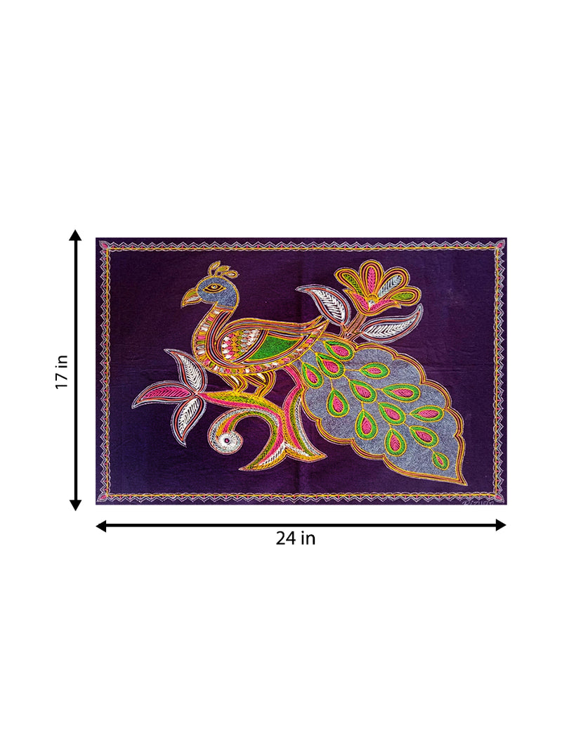 Peacock: Rogan Art by Rizwan Khatri