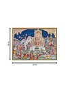 Temple procession in Mysore art by Raghavendra B B