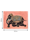 The Majestic Elephant in Mata ni Pachedi by Sanjay Chittara