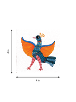 A Flight of Grace: Peacock in Gond by Kailash Pradhan