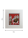 A Majestic Procession: The Royal Welcome in Phad Painting by Kalyan Joshi
