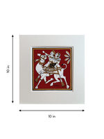 A Royal Camel Ride: A Phad Painting by Kalyan Joshi
